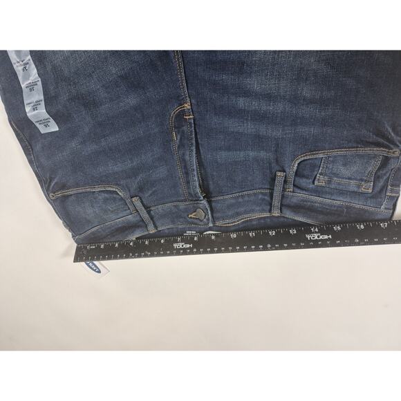 Old Navy Womens Jeans Size 16 Blue Rockstar Super Skinny Medium Wash - Picture 6 of 7